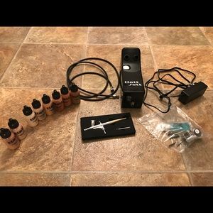 KETT cosmetics airbrush system +hydro proof makeup